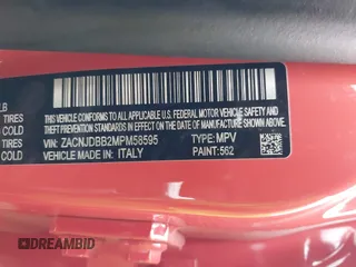 2021 Jeep Renegade Latitude с VIN ZACNJDBB2MPM58595, выставлен на аукционе IAAI как лот 41544532 с пробегом 35 047 миль миль и . История ставок и продаж доступна на DreamBid. Изображение 9.