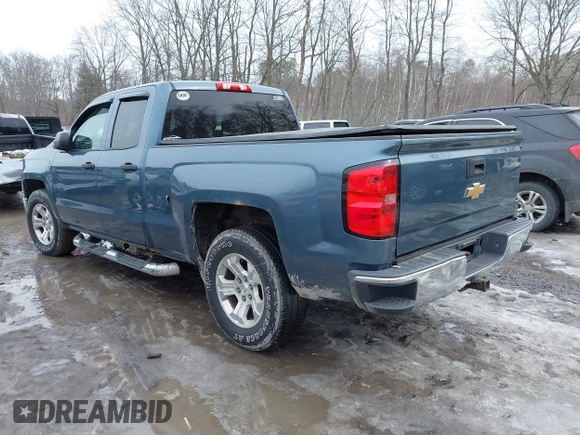 2014 Chevrolet Silverado 1500 LT with VIN 1GCVKREC3EZ192671, listed as a IAAI auction lot 41667814 with 124,292 mi miles and . Bid and sale history available at DreamBid. Image 3.