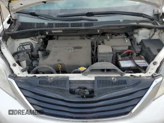 2012 Toyota Sienna LE with VIN 5TDJK3DC5CS040337, listed as a Copart auction lot 50701935 with 201,024 mi miles and Salvage Title. Bid and sale history available at carsss.com. Image 14.