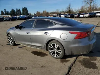 2016 Nissan Maxima SV with VIN 1N4AA6AP0GC443814, listed as a Copart auction lot 41847345 with 158,192 mi miles and Salvage Title. Bid and sale history available at DreamBid. Image 2.