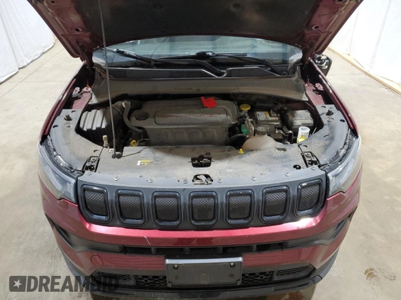 2022 Jeep Compass Altitude with VIN 3C4NJCBB1NT198276, listed as a Copart auction lot 74834184 with 31,729 mi miles and Clean title. Bid and sale history available at DreamBid. Image 12.