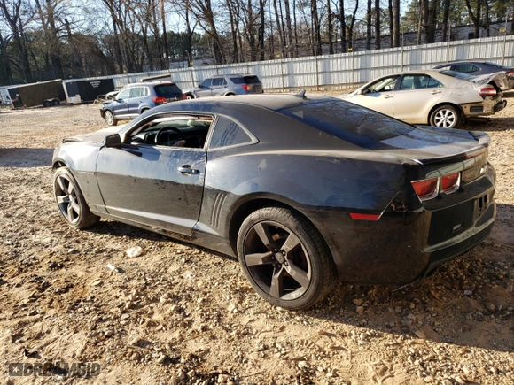 2011 Chevrolet Camaro 1LT with VIN 2G1FB1ED3B9107535, listed as a Copart auction lot 47534585 with 136,795 mi miles and Salvage Title. Bid and sale history available at carsss.com. Image 2.