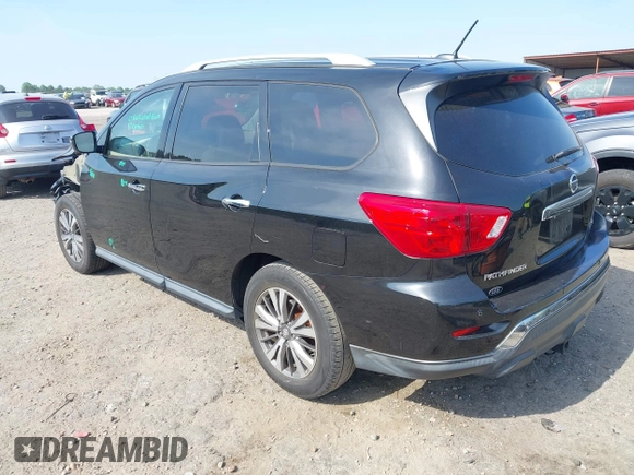 2018 Nissan Pathfinder Platinum z VIN 5N1DR2MN2JC640330, wystawiony jako IAAI lot #42147082 z przebiegiem 179 728 mil mil oraz . Historia ofert i sprzedaży dostępna na DreamBid. Obrazek 3.