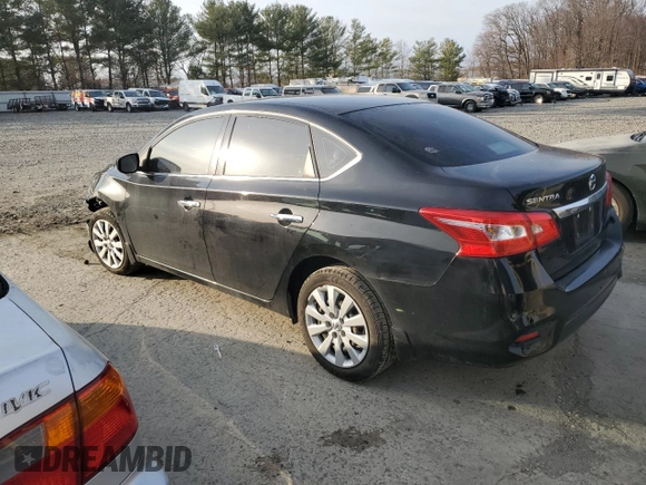 2016 Nissan Sentra SR with VIN 3N1AB7AP9GY256854, listed as a Copart auction lot 48748175 with 55,318 mi miles and Salvage Title. Bid and sale history available at DreamBid. Image 2.