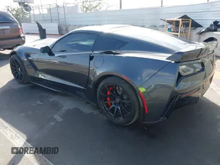 2017 Chevrolet Corvette Z06 3LZ with VIN 1G1YU2D65H5603471, listed as a IAAI auction lot 41610257 with 61,194 mi miles. Bid and sale history available at carsss.com. Image 3.