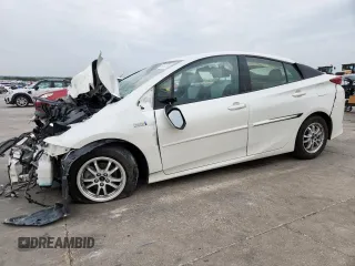 2018 Toyota Prius Plus with VIN JTDKARFP8J3100359, listed as a Copart auction lot 63397625 with 68,205 mi miles and Salvage title. Bid and sale history available at DreamBid. Image 1.