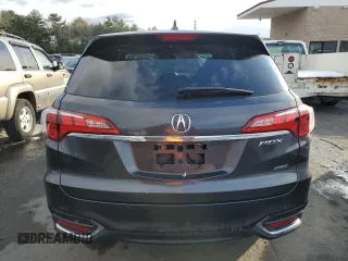 2016 Acura RDX with VIN 5J8TB4H39GL016317, listed as a Copart auction lot 45865465 with 147,490 mi miles and Salvage Title. Bid and sale history available at carsss.com. Image 6.