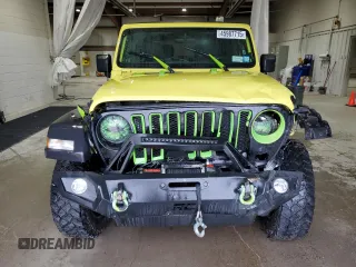 2022 Jeep Wrangler Sport S with VIN 1C4GJXAG0NW249533, listed as a Copart auction lot 45987715 with 29,364 mi miles and Salvage title. Bid and sale history available at DreamBid. Image 5.