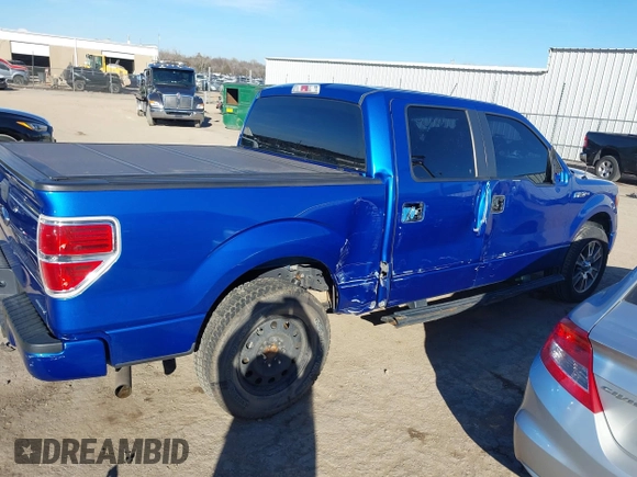 2014 Ford F-150 XL with VIN 1FTFW1CF6EKD90807, listed as a IAAI auction lot 41466067 with 127,686 mi miles. Bid and sale history available at carsss.com. Image 14.