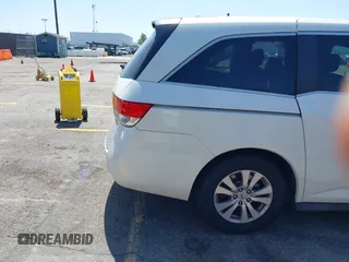 2015 Honda Odyssey EX-L with VIN 5FNRL5H67FB017554, listed as a IAAI auction lot 41974821 with 76,130 mi miles and . Bid and sale history available at carsss.com. Image 8.