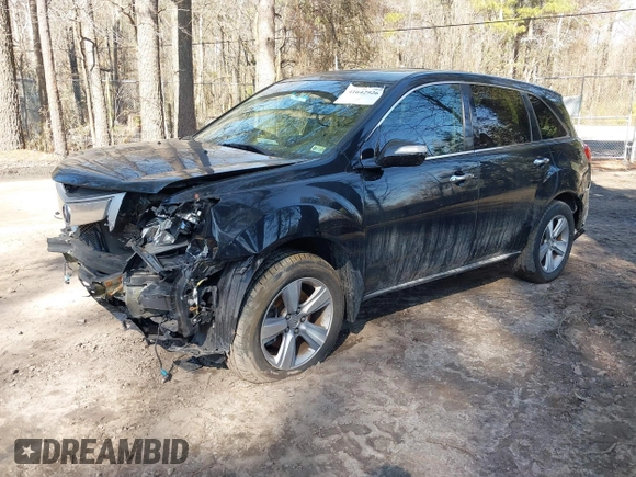 2012 Acura MDX Tech/Entertainment Pkg with VIN 2HNYD2H42CH527025, listed as a IAAI auction lot 41642926 with 140,876 mi miles. Bid and sale history available at carsss.com. Image 17.