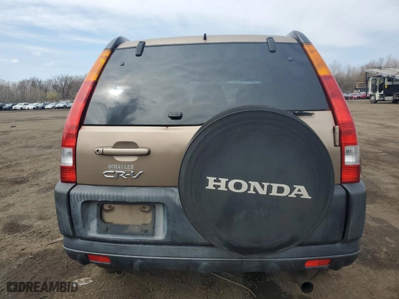 2004 Honda CR-V EX with VIN SHSRD78804U203033, listed as a Copart auction lot 52136995 with 153,449 mi miles and Clean Title. Bid and sale history available at carsss.com. Image 6.