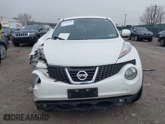 2013 Nissan Juke SV with VIN JN8AF5MV3DT222885, listed as a IAAI auction lot 41532690 with 1 mi miles. Bid and sale history available at carsss.com. Image 11.