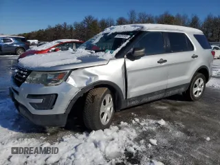 2016 Ford Police Interceptor Utility z VIN 1FM5K8AR9GGA08333, wystawiony jako Copart lot #44424105 z przebiegiem 167 097 mil mil oraz Szkoda całkowita • Salvage title. Historia ofert i sprzedaży dostępna na DreamBid. Obrazek 1.