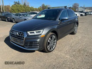 2018 Audi SQ5 Prestige with VIN WA1C4AFY5J2215054, listed as a Copart auction lot 79905154 with 105,478 mi miles and Clean Title. Bid and sale history available at DreamBid. Image 1.