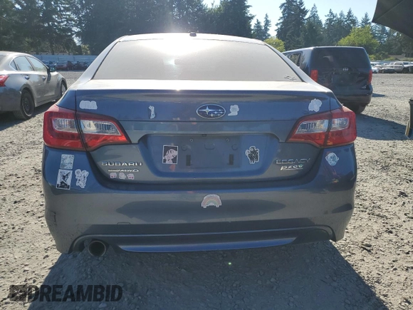 2015 Subaru Legacy Premium with VIN 4S3BNAH65F3033933, listed as a Copart auction lot 64865725 with 157,458 mi miles and Salvage title. Bid and sale history available at DreamBid. Image 6.
