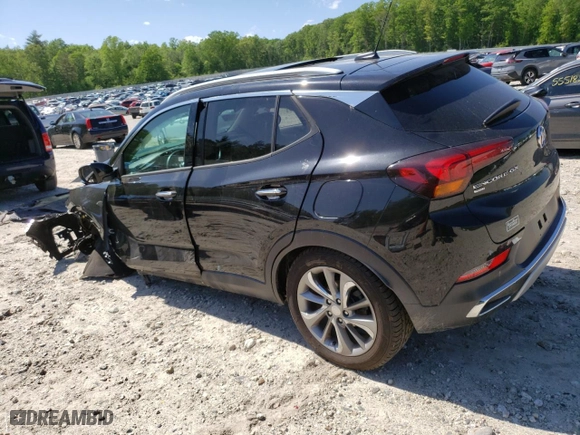 2020 Buick Encore GX Essence with VIN KL4MMGSL6LB076654, listed as a Copart auction lot 52383184 with 41,851 mi miles and Salvage Title. Bid and sale history available at carsss.com. Image 2.