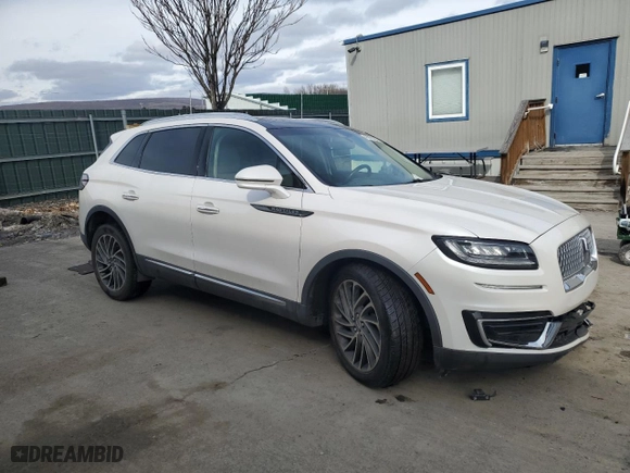 2019 Lincoln Nautilus Reserve with VIN 2LMPJ8L91KBL62781, listed as a Copart auction lot 45805395 with 0 mi miles and Salvage Title. Bid and sale history available at carsss.com. Image 4.