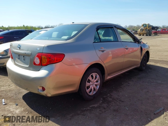 2010 Toyota Corolla with VIN 1NXBU4EE3AZ283248, listed as a IAAI auction lot 42055111 with 83,822 mi miles. Bid and sale history available at carsss.com. Image 4.