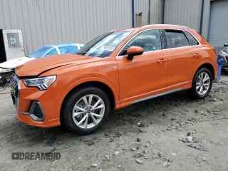 2023 Audi Q3 S line Premium z VIN WA1DECF37P1148165, wystawiony jako Copart lot #60192885 z przebiegiem 27 657 mil mil oraz Szkoda całkowita • Salvage title. Historia ofert i sprzedaży dostępna na DreamBid. Obrazek 1.