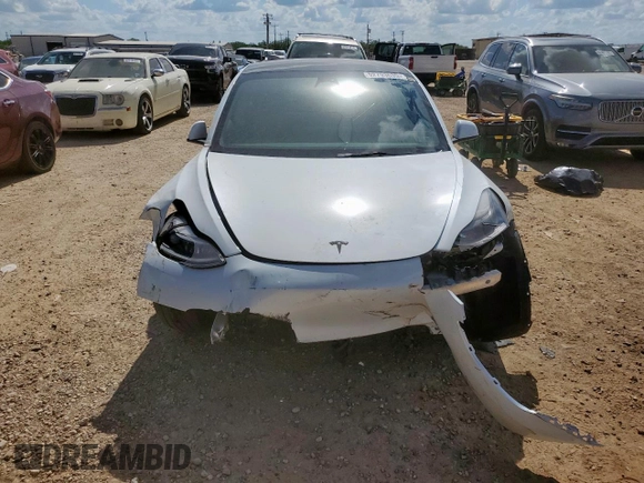 2023 Tesla Model 3 with VIN 5YJ3E1EA3PF605955, listed as a Copart auction lot 62793635 with Not provided miles and Clean title. Bid and sale history available at DreamBid. Image 5.