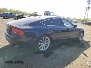 2013 Audi A7 Premium Plus with VIN WAUYGAFC6DN069576, listed as a Copart auction lot 54760455 with 110,943 mi miles and Salvage title. Bid and sale history available at DreamBid. Image 3.