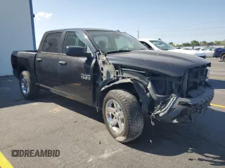 2017 Ram 1500 Express with VIN 3C6RR7KTXHG660865, listed as a Copart auction lot 59386115 with 148,376 mi miles and Salvage title. Bid and sale history available at DreamBid. Image 4.