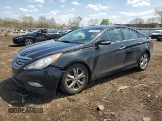 2013 Hyundai Sonata Limited z VIN 5NPEC4AC7DH504924, wystawiony jako Copart lot #54246895 z przebiegiem 168 569 mil mil oraz Szkoda całkowita • Salvage title. Historia ofert i sprzedaży dostępna na DreamBid. Obrazek 1.
