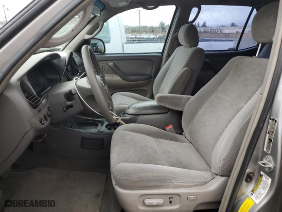 2005 Toyota Sequoia SR5 with VIN 5TDZT34AX5S252605, listed as a Copart auction lot 47688465 with 175,610 mi miles and Salvage Title. Bid and sale history available at carsss.com. Image 7.