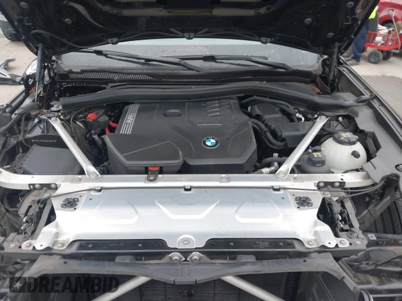 2022 BMW X3 sDrive30i with VIN WBX47DP03NN163698, listed as a IAAI auction lot 41803883 with 28,259 mi miles and . Bid and sale history available at DreamBid. Image 10.