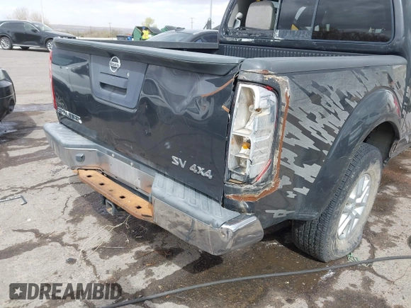 2015 Nissan Frontier SV with VIN 1N6AD0EVXFN706155, listed as a IAAI auction lot 41905504 with Not provided miles and . Bid and sale history available at DreamBid. Image 19.