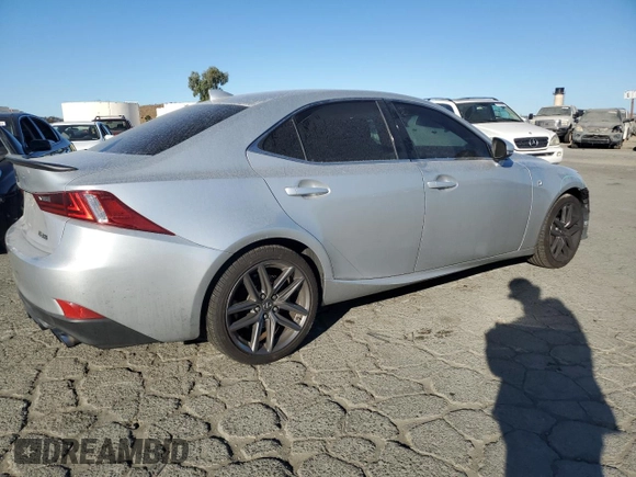 2014 Lexus IS 350 z VIN JTHBE1D25E5003089, wystawiony jako Copart lot #77166594 z przebiegiem 69 748 mil mil oraz Szkody całkowita. Historia ofert i sprzedaży dostępna na DreamBid. Obrazek 3.