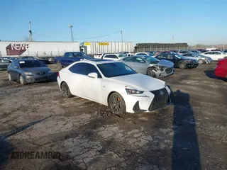 2017 Lexus IS with VIN JTHCM1D29H5016424, listed as a IAAI auction lot 41814902 with 72,447 mi miles. Bid and sale history available at carsss.com. Image 1.