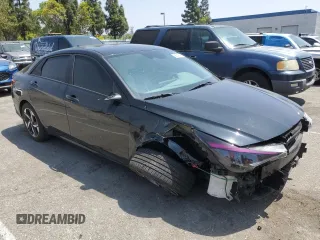 2023 Hyundai Elantra SEL z VIN KMHLS4AG4PU428372, wystawiony jako Copart lot #58519145 z przebiegiem 27 051 mil mil oraz Szkoda całkowita • Salvage title. Historia ofert i sprzedaży dostępna na DreamBid. Obrazek 4.