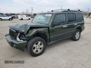 2006 Jeep Commander with VIN 1J8HG48K06C297654, listed as a Copart auction lot 51000155 with 126,235 mi miles and Salvage Title. Bid and sale history available at DreamBid. Image 1.