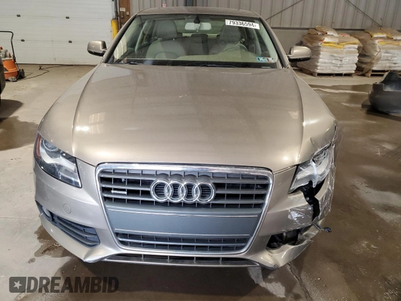 2010 Audi A4 2.0T Premium Plus with VIN WAUHFAFL7AN036259, listed as a Copart auction lot 79336594 with 93,691 mi miles and Salvage Title. Bid and sale history available at carsss.com. Image 5.