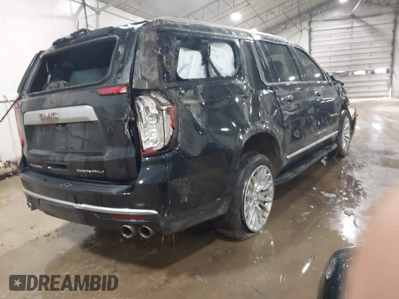 2023 GMC Yukon XL Denali with VIN 1GKS2JKL5PR457221, listed as a IAAI auction lot 41706602 with 38,225 mi miles. Bid and sale history available at carsss.com. Image 4.