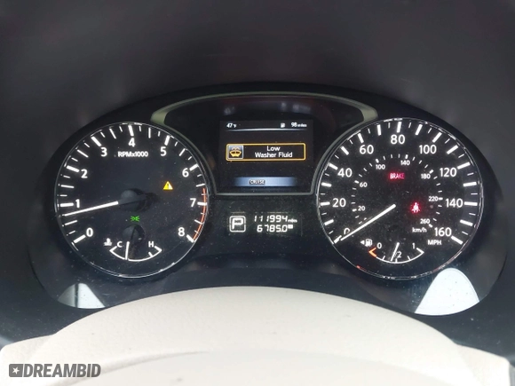 2015 Nissan Altima 2.5 with VIN 1N4AL3AP0FN372447, listed as a IAAI auction lot 41896043 with 111,994 mi miles. Bid and sale history available at carsss.com. Image 7.
