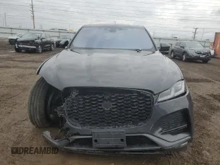 2021 Jaguar F-Pace S with VIN SADCJ2EX0MA681308, listed as a Copart auction lot 47428885 with 23,069 mi miles and Salvage title. Bid and sale history available at DreamBid. Image 5.
