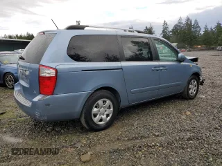 2009 Kia Sedona LX with VIN KNDMB233896312655, listed as a Copart auction lot 77863774 with 213,300 mi miles and Salvage Title. Bid and sale history available at carsss.com. Image 3.