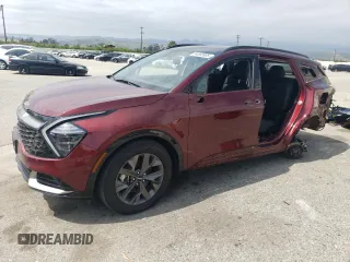 2023 Kia Sportage SX-Prestige with VIN KNDPXCAG4P7037030, listed as a Copart auction lot 54592805 with 38,844 mi miles and Salvage title. Bid and sale history available at DreamBid. Image 1.