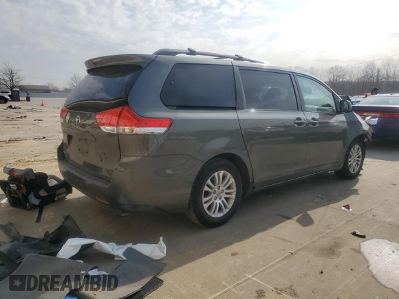 2011 Toyota Sienna XLE AAS with VIN 5TDYK3DC3BS138702, listed as a Copart auction lot 48552425 with 170,685 mi miles and Salvage Title. Bid and sale history available at carsss.com. Image 3.