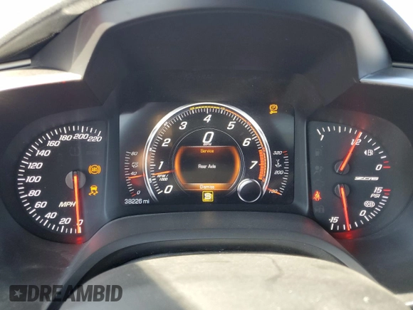 2018 Chevrolet Corvette Z06 1LZ with VIN 1G1YN2D65J5600170, listed as a Copart auction lot 57647814 with 38,226 mi miles and Salvage Title. Bid and sale history available at carsss.com. Image 9.