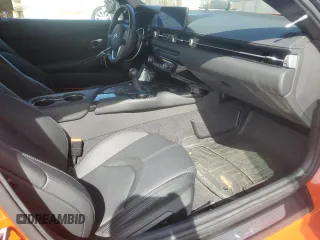 2024 Toyota Supra 3.0 with VIN WZ1DB0G07RW066056, listed as a Copart auction lot 49260325 with 3,621 mi miles and Salvage Title. Bid and sale history available at DreamBid. Image 12.
