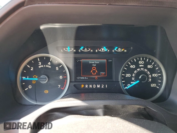 2015 Ford F-150 XLT with VIN 1FTEX1EP3FKD57294, listed as a Copart auction lot 46693135 with 127,359 mi miles and Salvage Title. Bid and sale history available at carsss.com. Image 9.