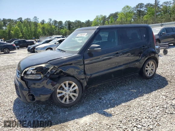 2012 Kia Soul + with VIN KNDJT2A65C7379101, listed as a Copart auction lot 52396545 with 180,449 mi miles and Salvage Title. Bid and sale history available at DreamBid. Image 1.