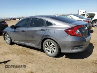 2018 Honda Civic EX with VIN 19XFC2F70JE043957, listed as a Copart auction lot 52217275 with 87,175 mi miles and Salvage Title. Bid and sale history available at DreamBid. Image 2.
