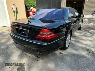 2002 Mercedes-Benz CL 500/600 z VIN WDBPJ75J12A028536, wystawiony jako Copart lot #59461565 z przebiegiem 28 608 mil mil oraz Czysty tytuł • Clean title. Historia ofert i sprzedaży dostępna na DreamBid. Obrazek 4.
