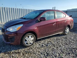 2020 Mitsubishi Mirage G4 ES with VIN ML32F3FJ1LHF06926, listed as a Copart auction lot 50334555 with 90,335 mi miles and Salvage Title. Bid and sale history available at carsss.com. Image 1.