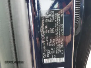 2025 Genesis GV70 2.5T with VIN 5NMMADTB2SH018019, listed as a Copart auction lot 55451745 with 8,645 mi miles and Salvage title. Bid and sale history available at DreamBid. Image 12.